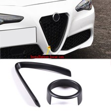 Matte Black Front Grille V