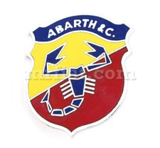 Fiat 500 600 Abarth Emblem 3rd