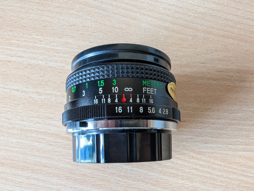 Vivitar 28mm obiettivo