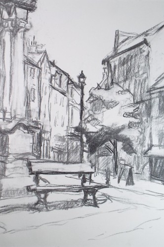 Disegno conte street - disegno, scene'
