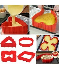 Set 4 Pezzi Stampo Torta