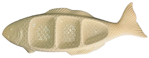Piatto pesce ceramica l - pesce, 22,5”l