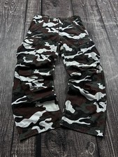 Jeans militari vintage streetwear stile giapponese larghi cargo anni 90 Y2K