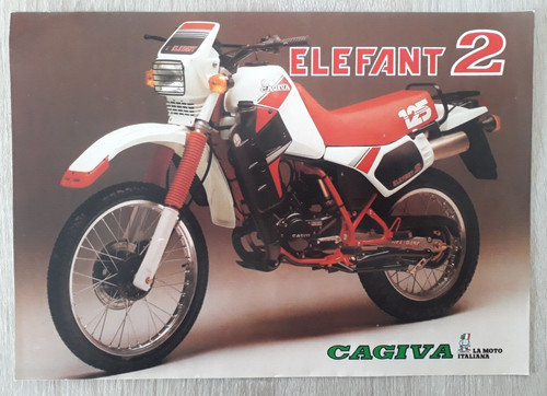 Cagiva elefant depliant - elefant, 2