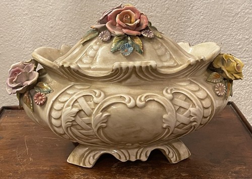 Ceramica artistica zuppiera - artistica,,