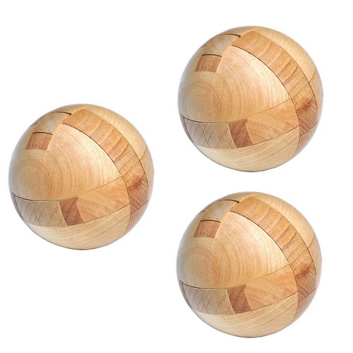 Wooden puzzle rompicapo - 3x,
