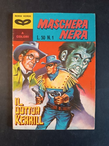 Fumetto maschera nera serie - fumetto,