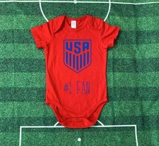 Tuta bambino USA "#1 Fan"