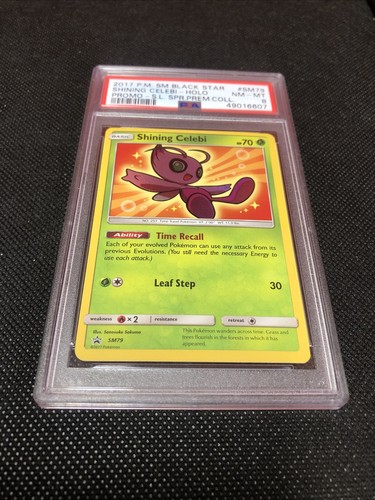 Shining celebi sm79 psa - sm79, 8