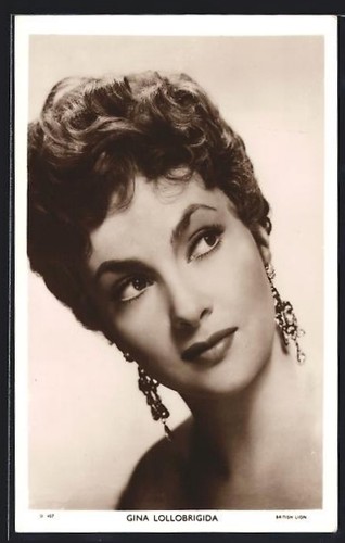 Cartolina attrice gina - cartolina,