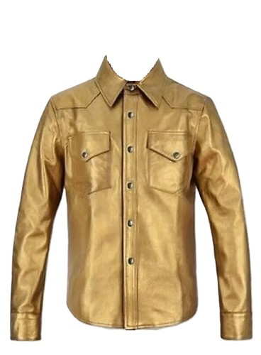Camicia uomo vera pelle - da,