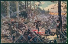 Militari Grande Guerra Europea Russia Austria Polli serie 719-4 cartolina XF8217