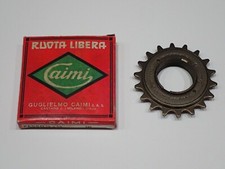  RUOTA LIBERA PASSO 1/2X1/8  18 DENTI CAIMI PER MOTO FONDO DI MAGAZZINO NOS