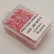 Perline di semi misti rosa