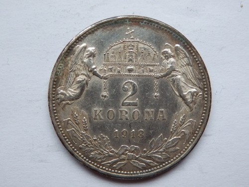 Korona 1913 moneta coin - 2, kb