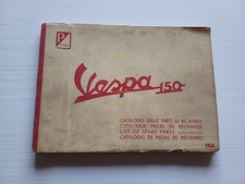 Piaggio Vespa 150 VBA catalogo