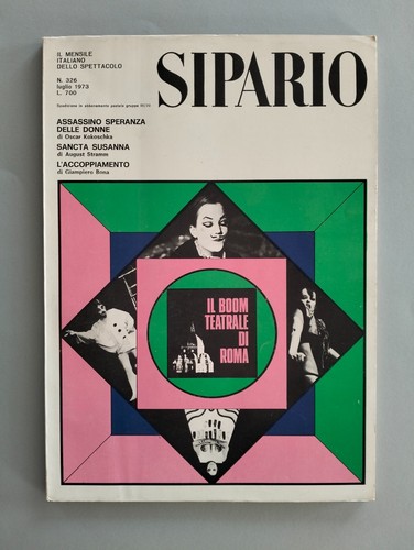 Sipario 326 1973 il boom - n., /