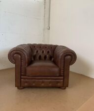 CHESTERFIELD    POLTRONA    IN VERA PELLE