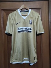 Maglia calcio Juventus Nike New Holland Fiat Group Terza Maglia 2009 Taglia L