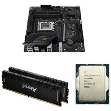 Combo Scheda Madre Asus Tuf b760m / CPU intel i 5 14600k / Ram 32gb Kingston