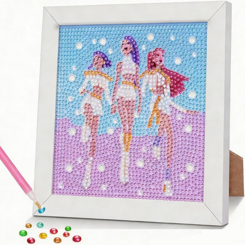 Pittura diamante con - pittura,