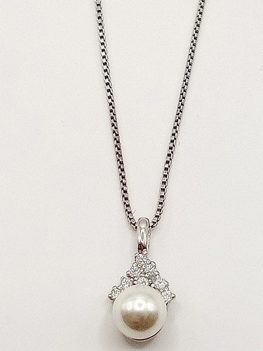 Collana catenina argento - argento, 925