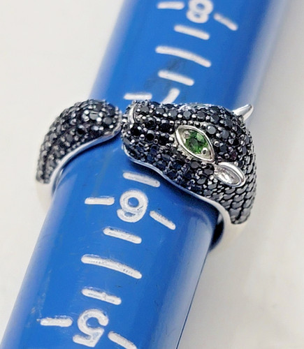 Anello testa pantera - di,