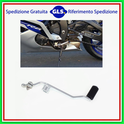 Leva pedale cambio argento - pedale, per
