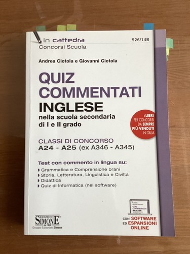 Inglese quiz commentati - quiz,