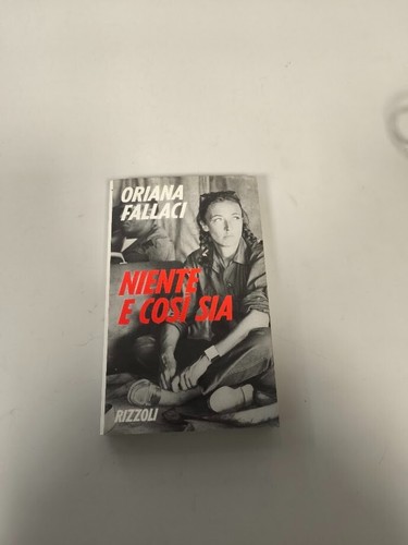 Libro niente così sia - niente,