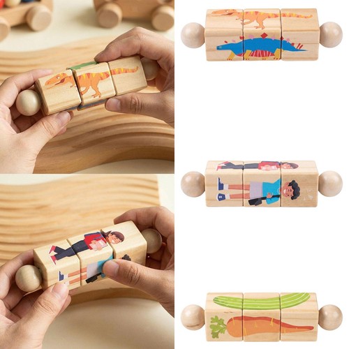 Gioco rotazione legno - di, in