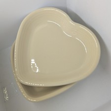 2 ciotole cuore medio avorio
