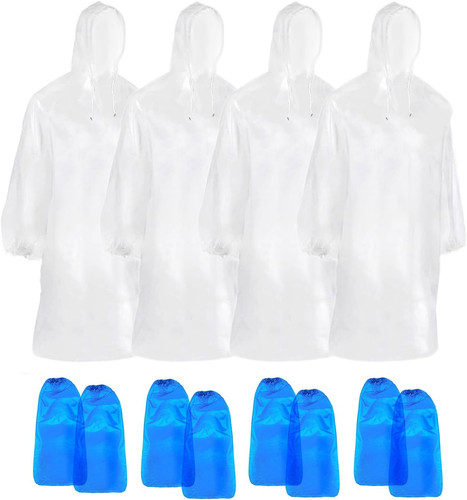 Pezzi poncho impermeabile - 4,
