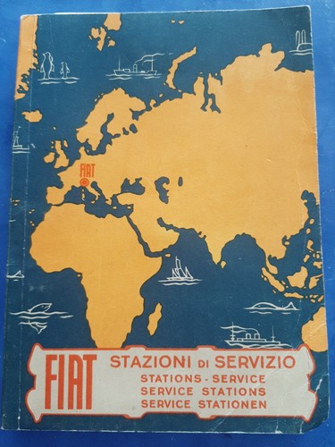 Guida servizio fiat 1963 x - fiat,
