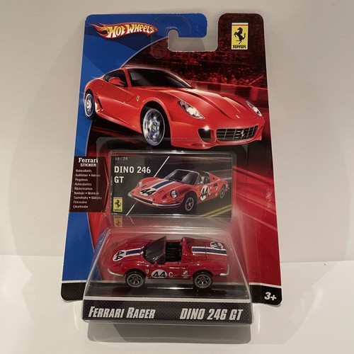 Hot wheels ferrari racer - wheels, dino