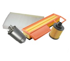 KIT 4 FILTRI TAGLIANDO FIAT GRANDE PUNTO 199 1.3 MTJ 75 CV per impianto UFI