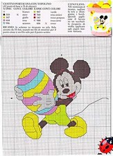 OLTRE 4000 SCHEMI A PUNTO CROCE DISNEY LOONEY TUNES e NATALE E PASQUA DMC CROSS