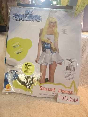 Costume vestito puffo rubini
