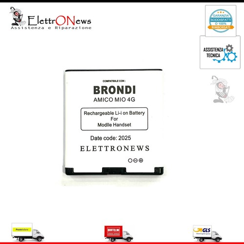 Batteria per brondi amico - per,