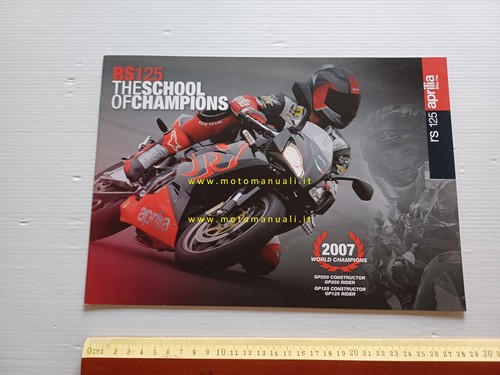 Aprilia 125 2008 depliant - rs,