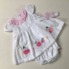 Set vestito estivo ciliegia