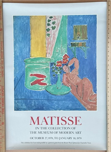 Poster vintage henri - henri, matisse