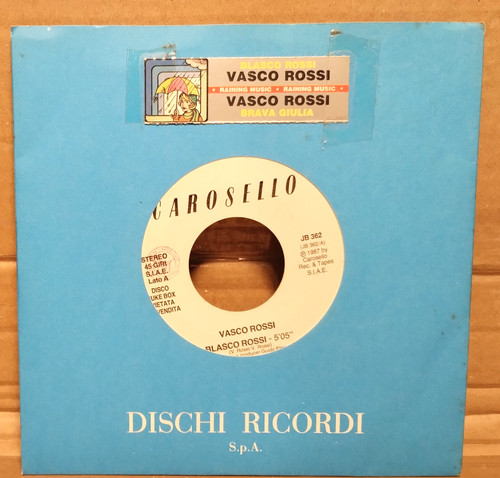 Vasco rossi blasco - vasco,