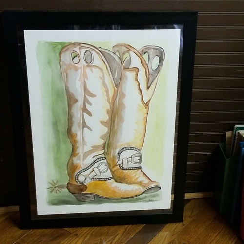 Quadro acquerello 28 mary - quadro,