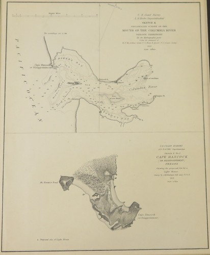 1851 coast survey columbia - 1851,