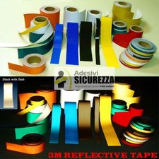 3M™ Scotchlite tipo 580 Riflettente Auto Camion Ruote Strisce Cerchi Nastro 7/10mm x 6M