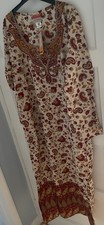 Abito lungo 16-18 maxi cotone