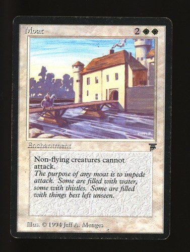 Magic mtg legends moat - mtg,