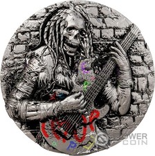 PEACE AND LOVE Urban Rebellion 2 oz moneta argento 2000 franchi Camerun 2025