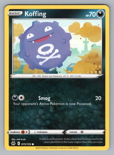 Koffing 075 159 corona - 075/159, c